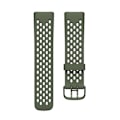 Miniatyrbillede 1 af 5: Fyrrenålegrøn Fyrrenålegrøn kompatibel med Fitbit Blaze læderrem til ur