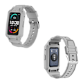 Miniatyrbillede 3 af 5: Lysegrå Lysegrå TPU Urrem kompatibel med Huawei Watch Fit / Honor Watch Es