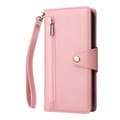 Etui til iPhone 16 Rosaguld Lynlåspung med Kortholder Nitte Multi-Kort