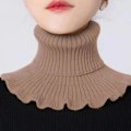 Miniatyrbilde 4 av 5: Dame falsk krage Bandana middelaldrende og eldre cervikal Single Black (short) one size
