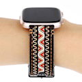 Miniatyrbilde 4 av 5: Bohemia Bohemia-kompatibel med Fitbit Versa ekte lærreim