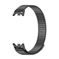 Pikkukuva 2 / 5: Musta Mijobs Milan magneettinen metallinen ranneke, yhteensopiva Xiaomi Mi Band 8:n kanssa