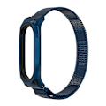 Miniatyrbilde 1 av 4: Blå Blå kompatibel med Xiaomi Mi Band 6 / 5 / 4 / 3 Rustfritt Stål Klokkereim