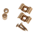 Miniatyrbilde 5 av 5: 9x Gitar Roller Strengholder Guide Sett for Elektrisk Gitar Gullfarget