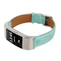 Miniatyrbild 4 av 4: Green Green kompatibel med Fitbit Charge 2 Läderarmband