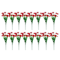 Miniatyrbillede 1 af 5: 16 stk. Bundter Kunstige Blomster UV-bestandige Planter Ingen Falmende Falske Blomster Til Have Veranda W