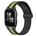Miniatyrbillede 1 af 5: Sort Limegrøn Sort Limegrøn Silikone Urrem kompatibel med Garmin kompatibel med erunner Sq2