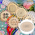 Miniatyrbilde 4 av 4: Broderitrådholder i tre - Stingplate