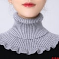 Miniatyrbilde 3 av 5: Dame falsk krage Varm Cervical Support Bana Skjerf Dame Tu red