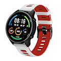 Miniatyrbillede 3 af 5: Sort Blå Sort Blå 20mm Silikone Urrem kompatibel med Garmin Fenix 6S