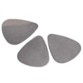 Miniatyrbillede 3 af 4: 6 stk. Rustfrit Stål Guitar Picks - Sølv