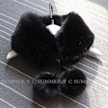 Miniatyrbilde 3 av 5: Dame falsk krage Avtakbar halv Kvinnelig Vinter pluss Tianhou Light gray 56CM