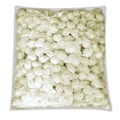 Miniatyrbilde 2 av 4: 500 stk. PE Skum Rosehode Kunstig Blomst for DIY Bjørnedukke Bryllup Husdekor White