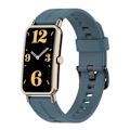 Miniatyrbilde 2 av 5: Rock Cyan Rock Cyan Solid Silikon Myk Rem kompatibel med Huawei Watch Fit Mini
