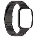 Miniatyrbillede 4 af 5: Sort Sort Tre-perle Rem kompatibel med Redmi Watch 3 Lite / Watch 3 Active