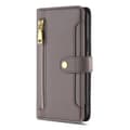 Etui til iPhone 13 Pro Grå (enkelt skinnetui) Flip Crossbody-stropp