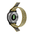 Miniatyrbild 2 av 5: Gulgrön Gulgrön Nylon Klockarmband kompatibelt med Garmin Fenix 7 kompatibelt med Garmin Fenix 7