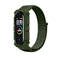 Miniatyrbillede 1 af 5: Armygrøn Armygrøn Nylonrem kompatibel med Xiaomi Mi Band 6 / 5 / 4 / 3