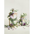 Miniatyrbillede 4 af 11: 1 stk. Bryllupsblomster Kunstige Blomster Guirlande Blomster Bordpynt Dekoration Stol Blomster Bue Blomsterdekoration Teal/Orange
