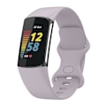 Pikkukuva 1 / 5: Laventeli Violetti Laventeli Violetti yhteensopiva Fitbit Charge 5 Silikoni Rannekkeen S kanssa