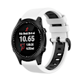 Miniatyrbillede 1 af 5: Hvid Sort Hvid Sort Silikone Urrem kompatibel med Garmin kompatibel med erunner 945