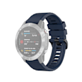 Miniatyrbild 2 av 4: Midnattsblå Officiell Textur Klockarmband kompatibelt med Garmin Fenix 6 22mm