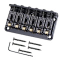 Miniatyrbilde 3 av 5: 69mm Fast Hardtail Sadel Bro Topplasting for Elektrisk Gitar Deler Svart