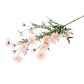 Miniatyrbillede 1 af 5: 1 stk. Kunstig lille marguerit falsk blomst blade hjem bryllup kaffebar indretning Pink