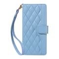 Fodral för iPhone 15 Plus blått Mode ins Plånbok med Korthållare Crossbody