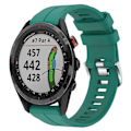 Miniatyrbillede 1 af 5: Grøn Grøn Silikone Urrem kompatibel med Garmin Approach S62
