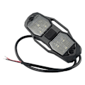 Miniatyrbilde 5 av 5: Roll Bar Feste LED Kupollys Rock Light med Bryter Universal for -RZR UTV ATV Erstatt Biltilbehør