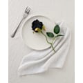 Miniatyrbillede 2 af 5: 10 stk. Kunstige Silke Roser Falske Blomster Buket Lange Stængler til Bryllup Hjemmefest Dekoration (Beige) Black