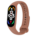 Miniatyrbilde 1 av 5: Brun Brun Silikon Klokkereim kompatibel med Xiaomi Mi Band 7 kompatibel med Xiaomi Mi Band 7 / 7nfc / 6 / 6 Nfc / 5 / 5 Nfc / Amazfit Band 5
