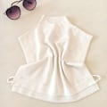 Miniatyrbilde 1 av 5: Dame falsk krage Avtakbar halv Avtakbar Pullover Avtakbar Mock neck in white Default