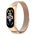 Miniatyrbilde 1 av 5: Rustfritt stål klokkereim kompatibel med Xiaomi Mi Band 7 / 7nfc