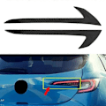 Pikkukuva 5 / 5: E210 2019 Hatchback ABS Hiilikuitu Auton Takavalojen Kulmakarvat Takavalojen Koristelistat Suojus