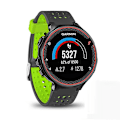 Miniatyrbillede 1 af 3: Sort Grøn Sort Grøn kompatibel med Garmin kompatibel med erunner 235 Tofarvet Urrem