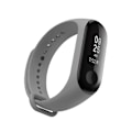 Miniatyrbilde 2 av 4: Grå Grå Silikon Klokkereim kompatibel med Xiaomi Mi Band 3