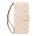 Fodral för iPhone 15 Pro Max aprikos Mode ins Plånbok med korthållare Crossbody