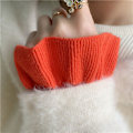 Miniatyrbilde 5 av 5: Dame falsk krage Avtakbar halvskjerf Pullover Dobbel Wood Innocence