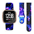 Miniatyrbillede 1 af 5: Stjerneklar Himmel Rem kompatibel med Fitbit Versa 2 / Lite