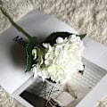 Miniatyrbild 3 av 3: Konstgjord blomma hortensia Falsk sidenblomma Hem Bröllopsfest Blomsterdekor A