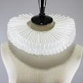 Miniatyrbilde 4 av 4: Dame falsk krage Avtakbar halv Klassisk Hmade Ruff Drama S Children's style