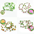 Miniatyrbillede 3 af 5: 2,2 m Kunstige Fake Blomster Efeu Blad Ranke Bryllup Hængende Guirlande Plantedekoration #b-3