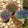 Miniatyrbillede 4 af 5: Kunstige blomster, falske UV-resistente buksbom buske, kunstige plastik grønne planter Red 8