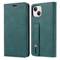Fodral för iPhone 15 Pro, sjögrön handledsvändning