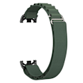 Miniatyrbild 5 av 5: Svart Armégrön Svart Armégrön Metallspänne Loop Nylonarmband kompatibelt med Xiaomi Mi Band 8