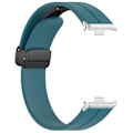 Miniatyrbillede 4 af 5: Cyan Cyan Magnetisk Spænde Silikonerem kompatibel med Xiaomi Mi Band 8 Pro