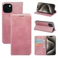 Fodral för iPhone iPhone 16pro Roséguld Maverick läder magnetisk business