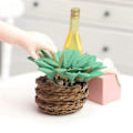 Pikkukuva 3 / 5: 1/12 Miniatyyrikukkien simulointi Mini riippukori saviruukku tarvikkeet